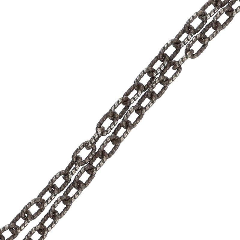 Gucci Interlocking G Silver Necklace Men's