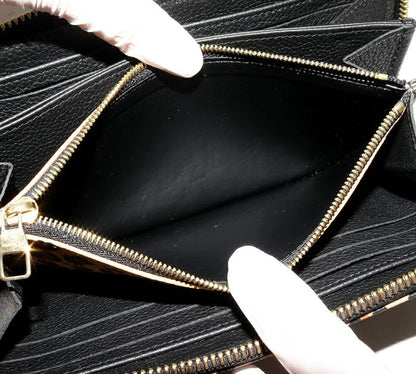 Louis Vuitton Round Zipper Long Wallet With Change Pocket Monogram Empreinte