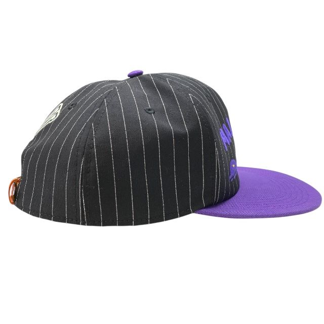 Louis Vuitton Nx2242 Crocomartier Cap Baseball Cap Cotton Purple Black Wool