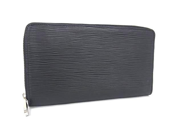 Louis Vuitton M62643 Epi Zippy Organizer NM Long Wallet Black Fj9996