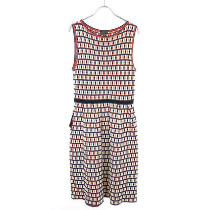 Fendi Block Knit Dress Fz9065 T4k Mix 40