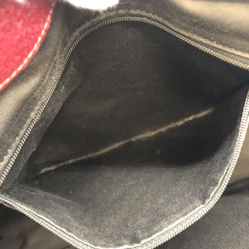 Gucci 113019 GG Canvas Tote Handbag Leather Brown Ladies Men Fashion Vintage