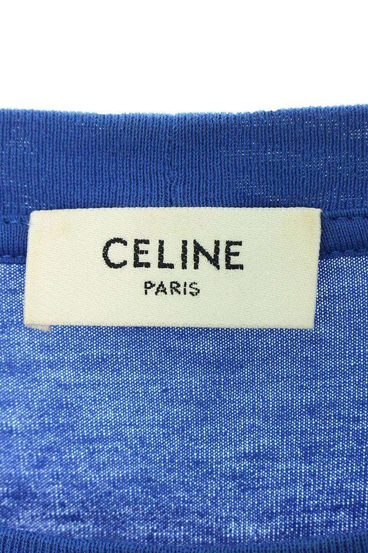 Celine By Edith Liman 21SS 2x681501f Loose Fit Logo Print T-shirt Men's XXL