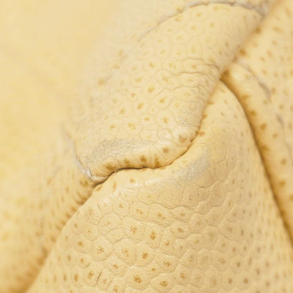 Chanel Shoulder Bag Matelasse Caviar Skin Beige Chien Pan Gold Hardware Women