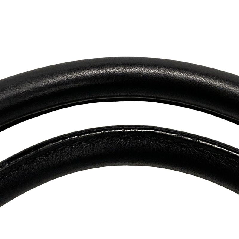 Gucci Tote Bag Sookie/shima Line 211944 Black Leather