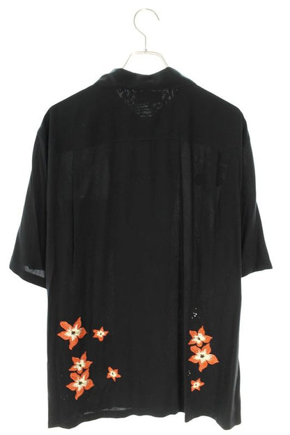 Celine 24SS 2c70b852c Embroidery Hawaiian Short Sleeve Shirt Men's 41