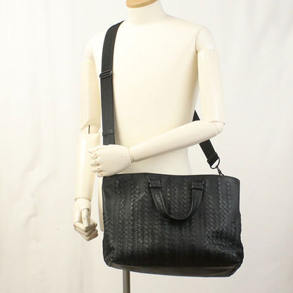 Bottega Veneta 2WAY Tote Intrecciato Tote Bag Leather Men's