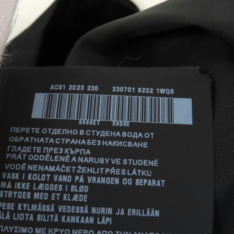 Prada 2023 230701 Re-nylon Triangle Logo Sleeveless Mini Dress Black 40 Made In