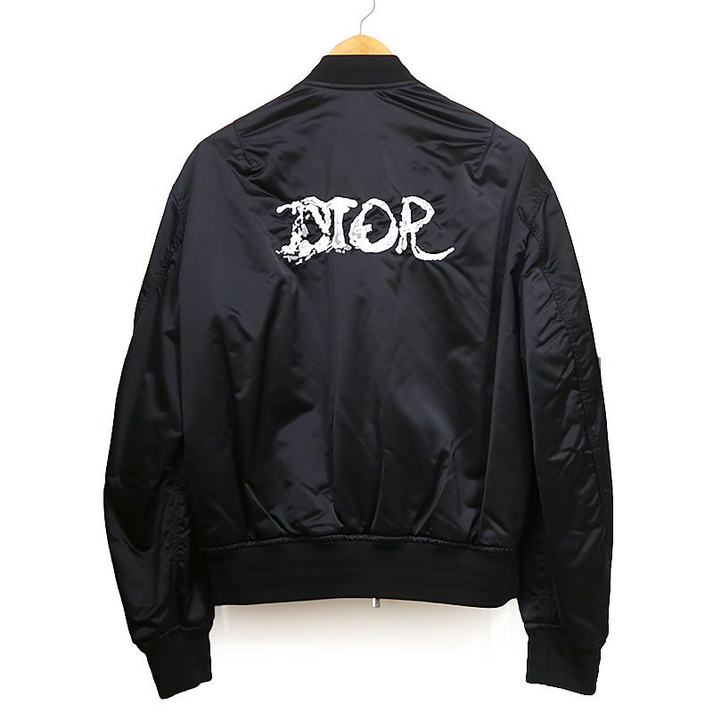Dior Peter Doig Bomber Jacket 48 Black