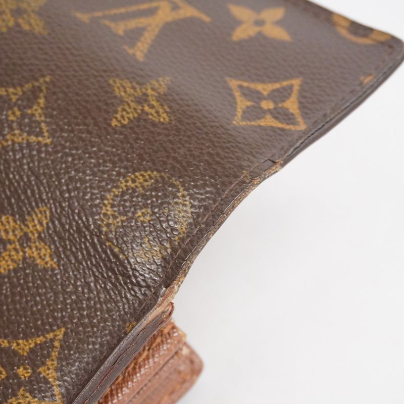 Louis Vuitton Long Wallet Monogram Portefeuille Sarah M61734 Brown Men's