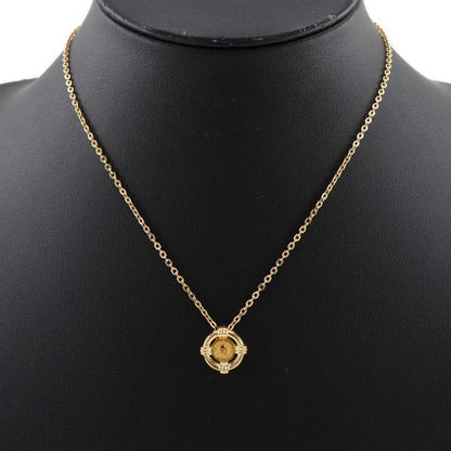 [dior] Christian Dior CD Gold Plated Ladies 4.8g Necklace