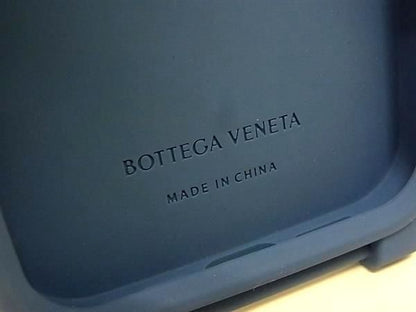 Bottega Veneta Intrecciato Rubber Iphone14 Pro Phone Case In Blue