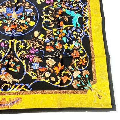 Hermes Silk Carré 90 Pierres D' Orient Et D' Occident Oriental and Western