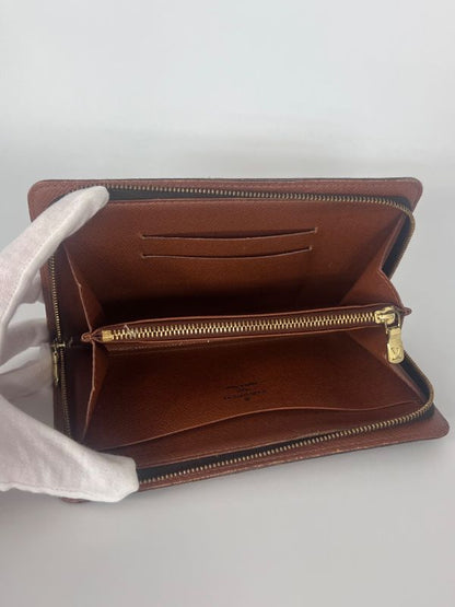 Louis Vuitton Long Wallet Monogram Portmonnais Zip M61727 04bs189