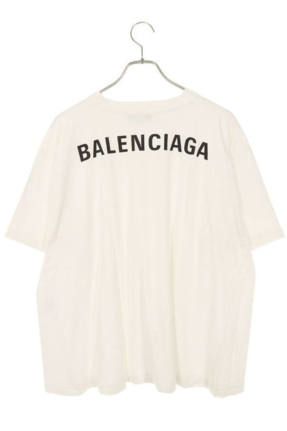 Balenciaga 578124 Tev43 Back Logo Print T-shirt Men's M