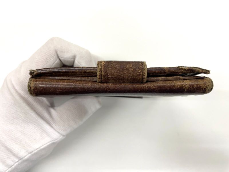 Gucci GG Canvas Leather Compact Wallet Double Fold Wallet Double Hook 05504