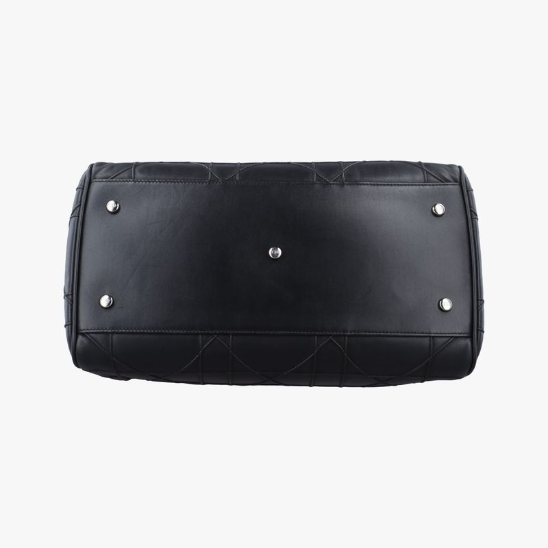 Christian Diorchristian Dior Granville Black Lamb Skin 17-bo-0171