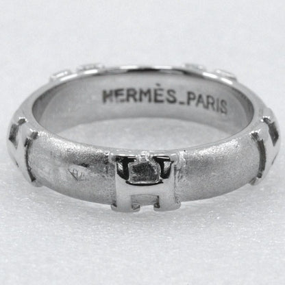Hermes Fidelite H 18kwhite Gold #7 Ladies 4.5g Ring