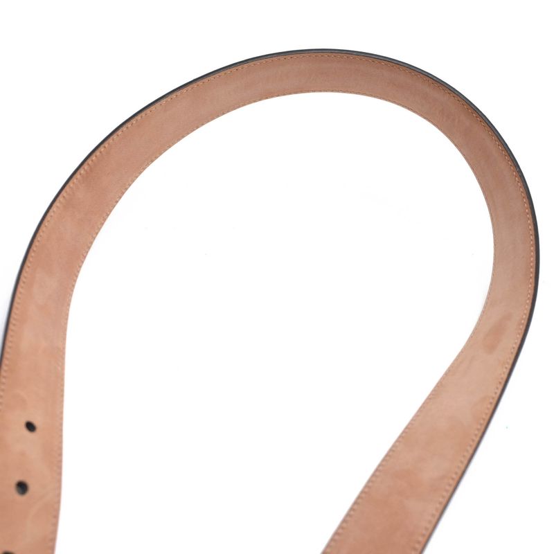 Gucci Belt Business Men Leather Dark Brown 345658 Bgh0n 525040