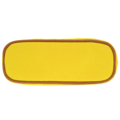 Hermes Bolide Pouch 16 Mini Cotton Yellow Cosmetic Pouch Yellow 0804 Hermes