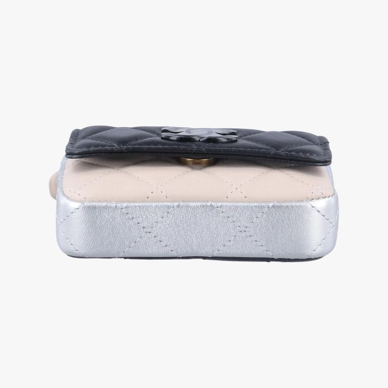 CHANEL  Bicolor Matelasse Multicolor Lambskin Ap3249 L7n77tk2