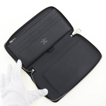 Louis Vuitton Zippy Organizer M60632 Epi Leather Noir Black Ca2136 Men's Long