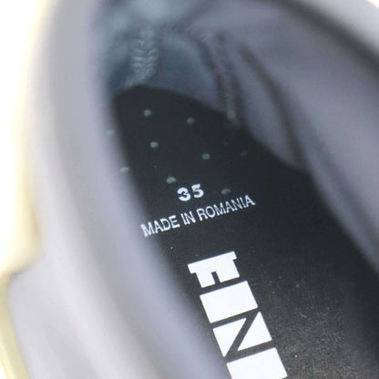 Celine 18ss Phoebe Period Side Gore Ankle Rain Boots Khaki 35