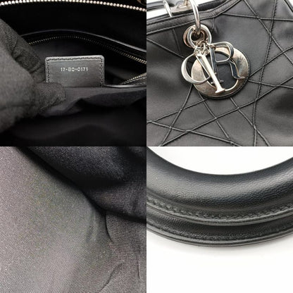 Christian Diorchristian Dior Granville Black Lamb Skin 17-bo-0171