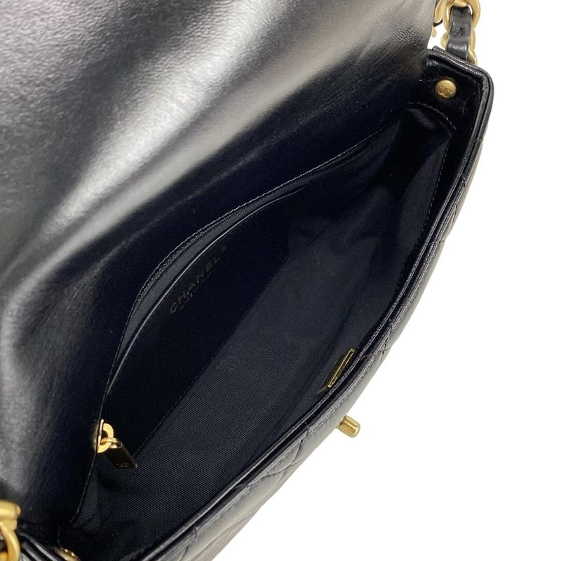 Chanel Shoulder Bag Matelasse As4451 Black Chain Shoulder / Vintage Gold