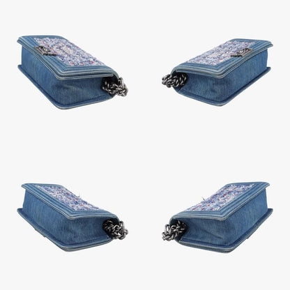 Chanel Boy Chanel Blue And Multicolor Denim A67086 19106227