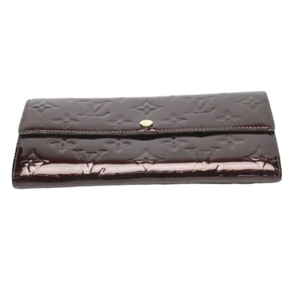 Louis Vuitton M93524 Vernis Long Wallet With Two-fold Zipper Portefeuille Sarah