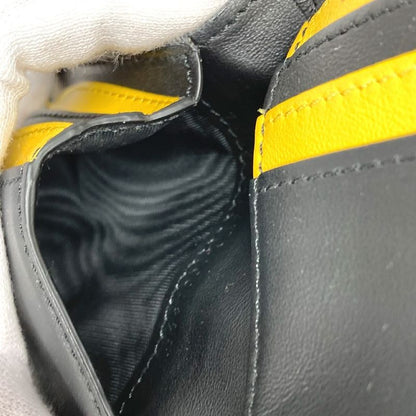 Fendi Bifold Wallet Bi-fold Wallet 7m0266 Leather Black