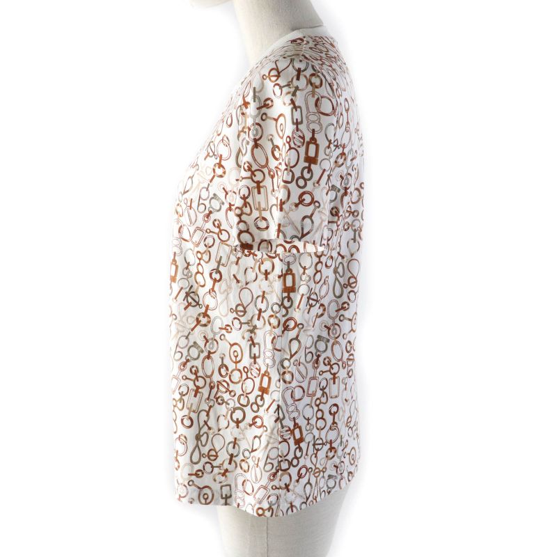 Hermes 2023 3h4624dr Do Re Boucles Do Re Boucles 100% Cotton Crew Neck Short