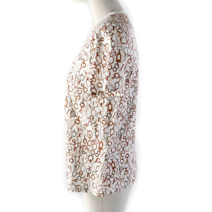 Hermes 2023 3h4624dr Do Re Boucles Do Re Boucles 100% Cotton Crew Neck Short