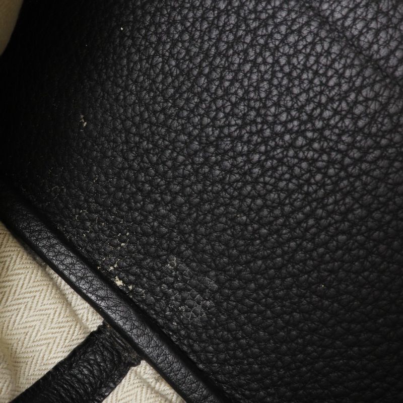 Hermes Garden Party PM Negonda Black □P Ladies Tote Bag