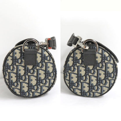 Dior Saddle Lola Mini Bag Oblique 1adp0262yky Black Calfskin Shoulder