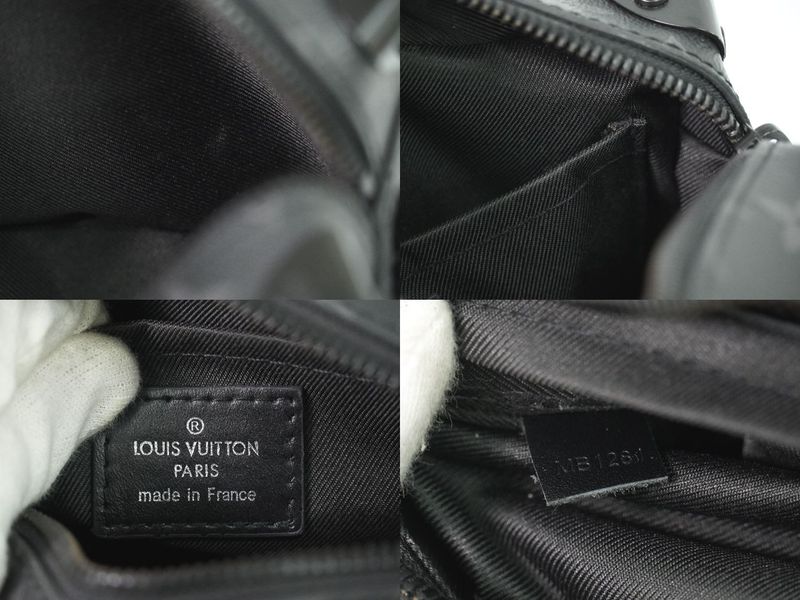 Authentic Louis Vuitton LV Mini Soft Trunk Monogram Eclipse Shoulder Bag