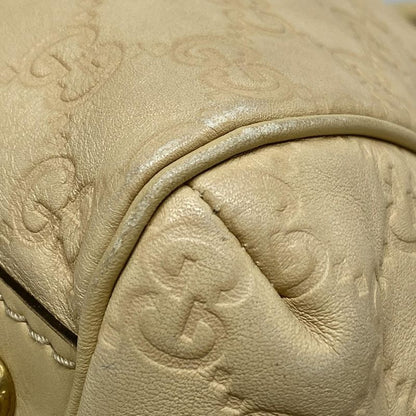 Gucci Handbag Cima Line Scarlet 282299 Beige Leather