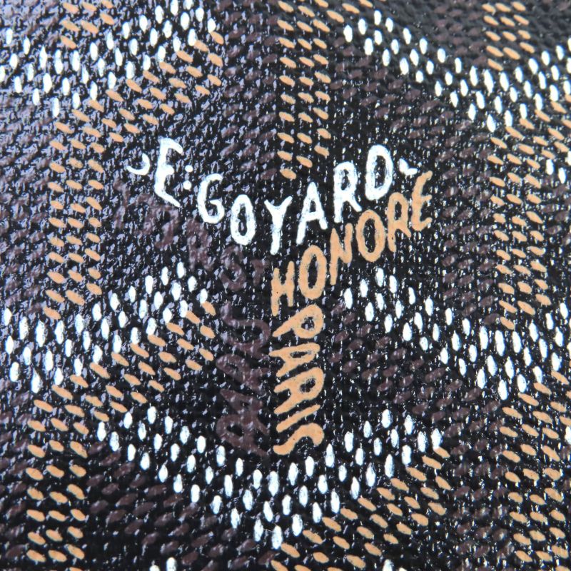 Goyard Saint Louis PM Goyard Din Canvas Leather Use Logo Tote Bag With Pouch