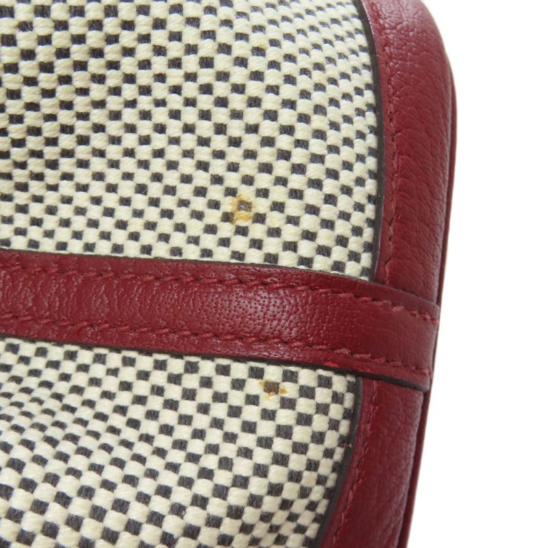 Hermes Garden Party TPM Handbag Canvas Ladies