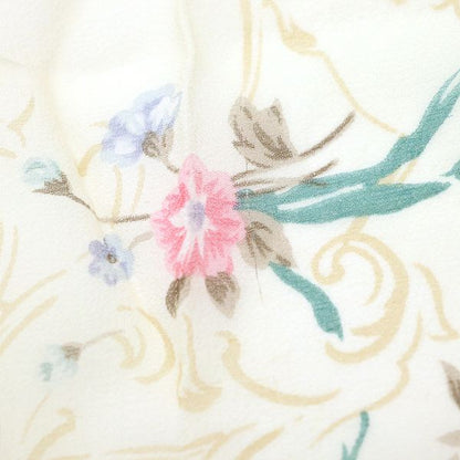 Christian Dior Flower Motif Scarf 100% Silk 4000010801100140