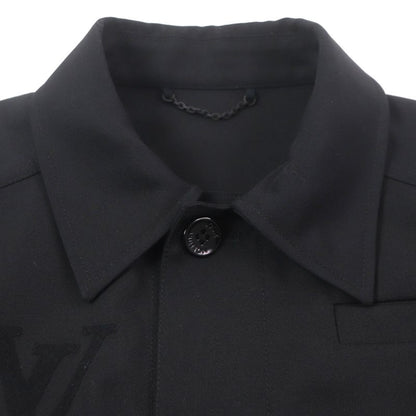 Louis Vuitton 22AW LV Logo Cara Column Cabas - All Shirt Jacket Black 48 Made