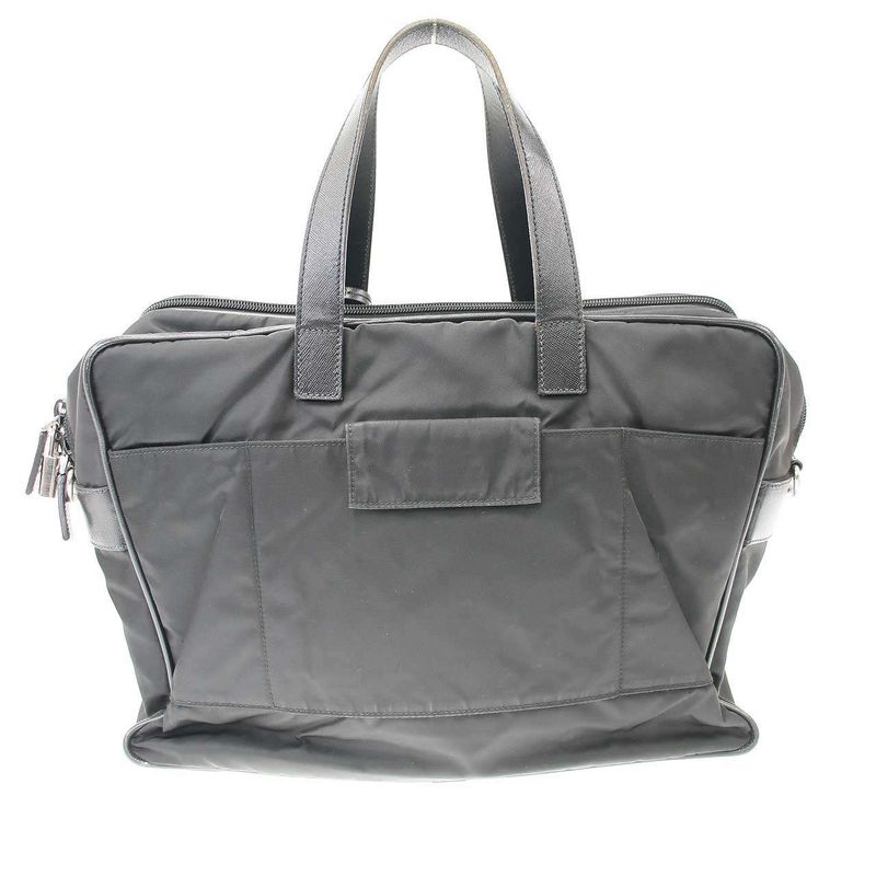 Prada V407s Nylon Briefcase - Black