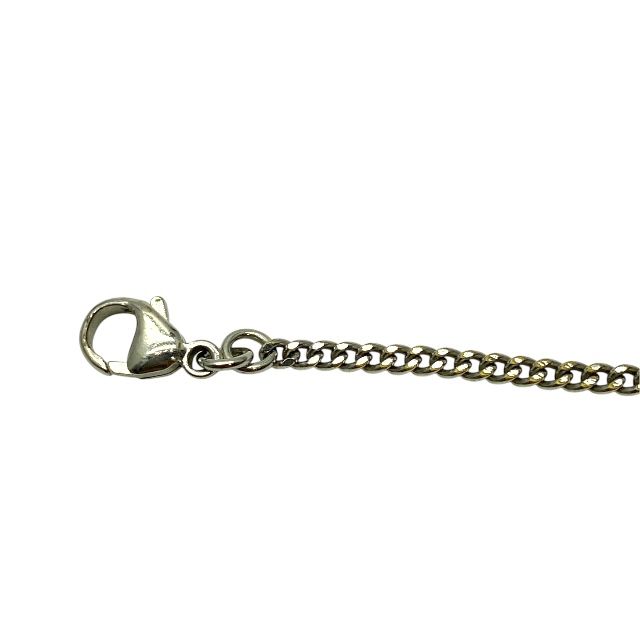 Chanel Bracelet C21B Coco Mark Accessories Jewelry Faux Pearl Rhinestone Silver