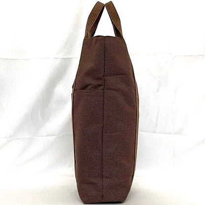Hermes Tote Bag Her Line Cabas Brown Yale Excellent Condition