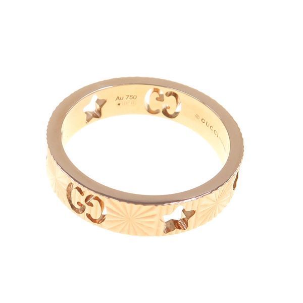Gucci Iconic Ring / Heart & Star #9 (size Approx 85 Approx) [none Fee Gift