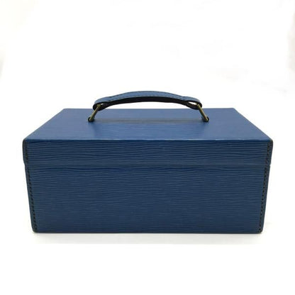 Louis Vuitton Epi Boite Atu Mini Trunk Blue Handbag