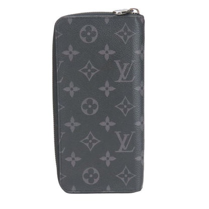 Louis Vuitton Long Wallet Zippy Wallet Vertical M62295 Monogram Eclipse Black