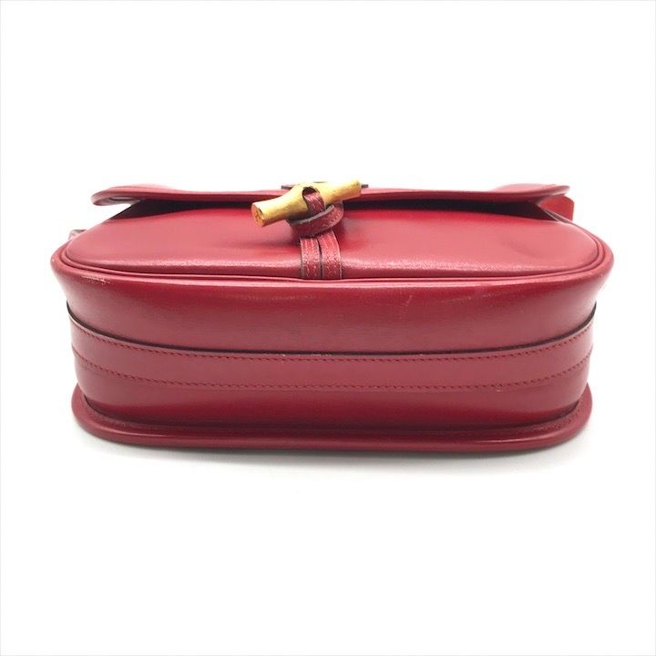 Hermes Vintage Box Calf Shoulder Bag Red