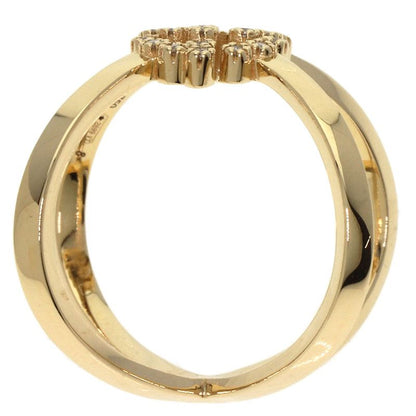 Gucci GG Running Diamond #8 Ring - 18K Yellow Gold Ladies
